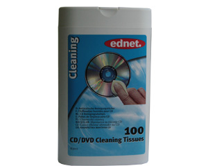 Mitrs salvetes CD/DVD disku trani, Ednet